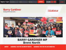 Tablet Screenshot of barrygardiner.com